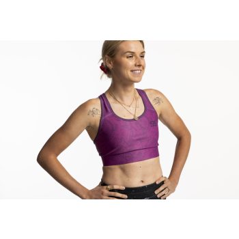 Sportmelltartó - Snake - Dark Magenta