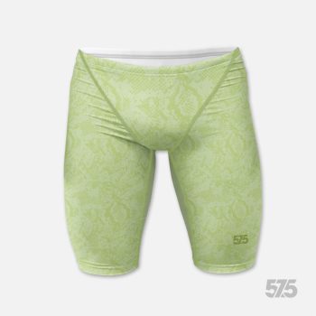 Férfi úszónadrág bermuda - Snake - Pale Green