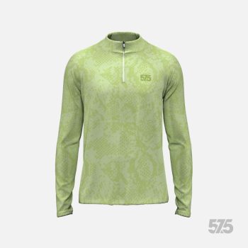 Futófelső hosszú ujjú - Cold Top - Snake - Pale Green