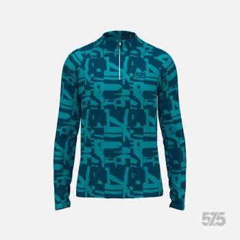 Futófelső hosszú ujjú - Cold Top - Broken - Blue