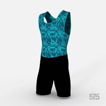 Kajakos ruha férfi - Broken - Blue