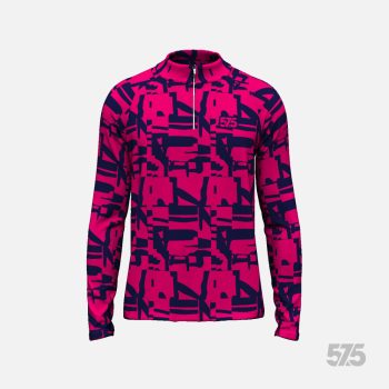 Futófelső hosszú ujjú - Cold Top - Broken - Redblue