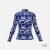 Futófelső hosszú ujjú - Női Cold Top - Broken - White Blue