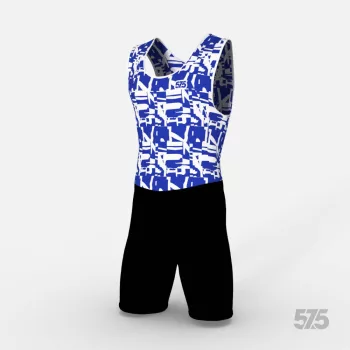 Kajakos ruha férfi - Broken - White Blue