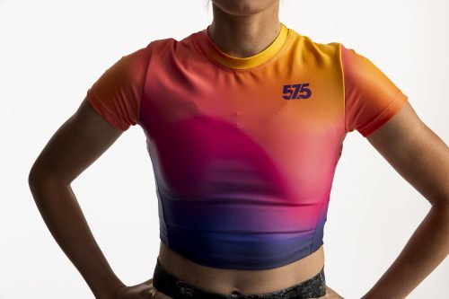 Crop Top Rövid ujjú - New Gradient