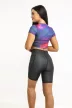 Crop Top Rövid ujjú - Galaxy