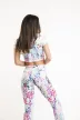 Crop Top Rövid ujjú - Ice Leopard