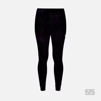 Futónadrág hosszú FIT női - Dusty Black-Violet