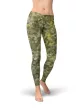 Futónadrág hosszú FIT női - CAMO - YK - Forest