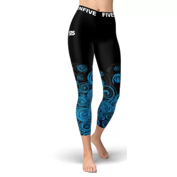 Futónadrág hosszú FIT női - VORTEX - Blue