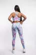 Futónadrág hosszú FIT női - Ice Leopard
