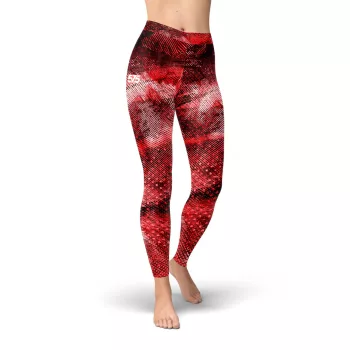 Futónadrág hosszú FIT női - Hurricano Red