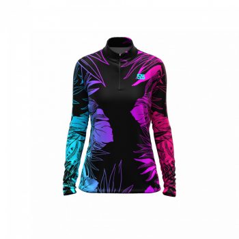 Futófelső Evolution Női - Neon Leaves