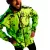 Futókabát átmeneti - FLUO MARBLE - Green