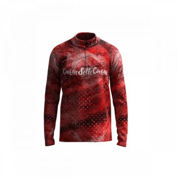 Futófelső hosszú ujjú - Cold Top - Hurricano Red