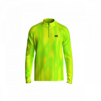 Futófelső hosszú ujjú - Cold Top - New Fluo