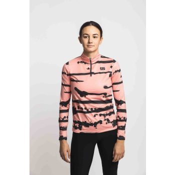 Futófelső hosszú ujjú - Női Cold Top - Ink Slate Peach