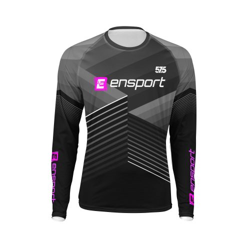 Futófelső hosszú ujjú - ENSPORT - DARK PINK