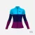 Futófelső BOSTON Női hosszú ujjal - Threestripe Dark Magenta