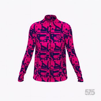 Futófelső OSLO Női hosszú ujjal - Broken - Redblue