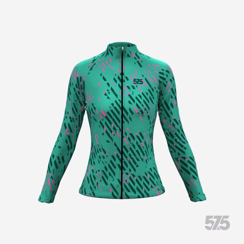 Futófelső OSLO Női hosszú ujjal - Dorio green