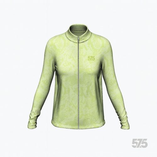 Futófelső OSLO Női hosszú ujjal - Snake - Pale Green