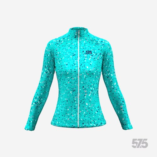 Futófelső OSLO Női hosszú ujjal - Terrazzo Light Green