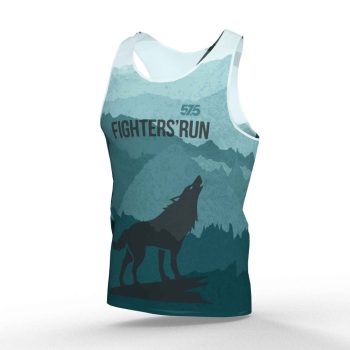   Futópóló ujjatlan férfi - Fighters' Run Blue Mountains