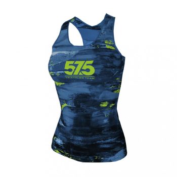 Futópóló ujjatlan női - 575 Team - Blue