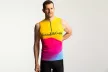 Ujjatlan Indoor Cycling felső férfi - 4GRAD - Yellow