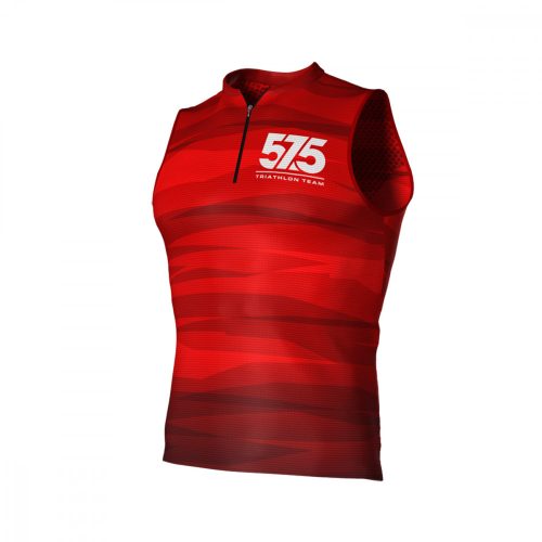 Ujjatlan Indoor Cycling felső férfi - 575 TEAM - Red