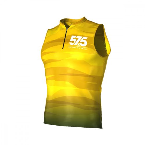 Ujjatlan Indoor Cycling felső férfi - 575 TEAM - Yellow