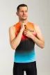 Ujjatlan Indoor Cycling felső férfi - SUNSET GRAD
