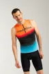 Ujjatlan Indoor Cycling felső férfi - SUNSET GRAD