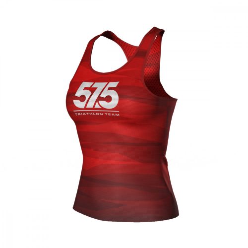 Ujjatlan Indoor Cycling felső női - 575 TEAM - Red