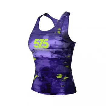 Ujjatlan Indoor Cycling felső női - 575 TEAM - Purple