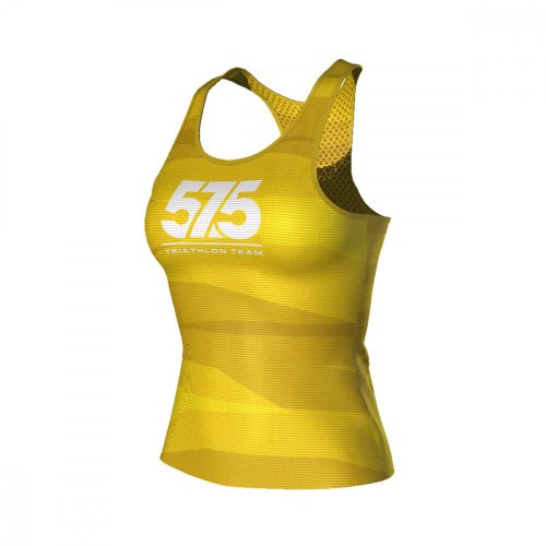 Ujjatlan Indoor Cycling felső női - 575 TEAM - Yellow