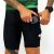 Kerékpáros Cargo rövidnadrág kantáros - Standard Black - Base