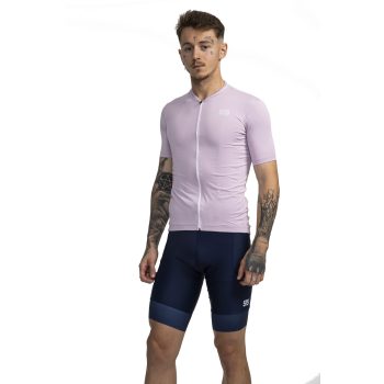 Kerékpáros Cargo rövidnadrág kantáros - Core New-Navy