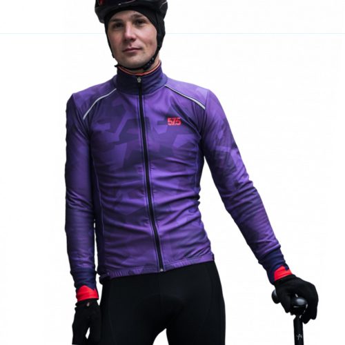Kerékpáros télikabát - ZED CAMO - Purple