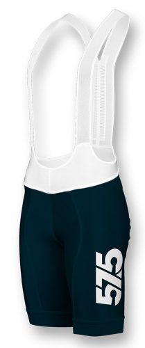 Kerékpáros rövidnadrág kantáros - 575 Team - Blue - Pink