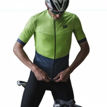 Kerékpáros Mez - PRO Gavia - THREE - STRIPE - GREEN - BLUE
