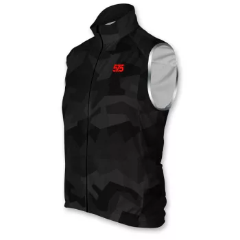 Kerékpáros mellény PRO - ZED CAMO - Black
