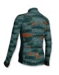 Kerékpáros Thermo felső - Pixel - Green