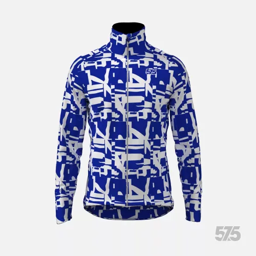 Kerékpáros Thermofelső HighPerformance - Broken White Blue