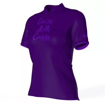   Kerékpáros Mez - Weekend - Női - CINQUE SETTE CINQUE - Purple