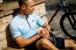 Kerékpáros Mez - Weekend - THREE STRIPE - LIGHT - BLUE