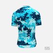 Kerékpáros Mez - Pixel Camo Blue