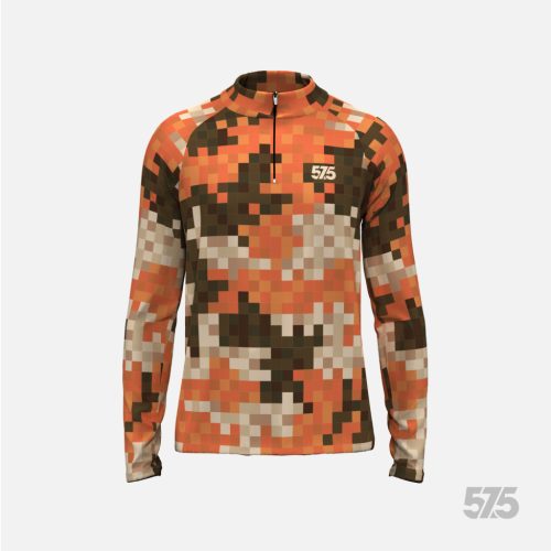 Futófelső hosszú ujjú - Cold Top - Pixel Camo