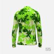 Futófelső hosszú ujjú - Cold Top - Pixel Camo Green